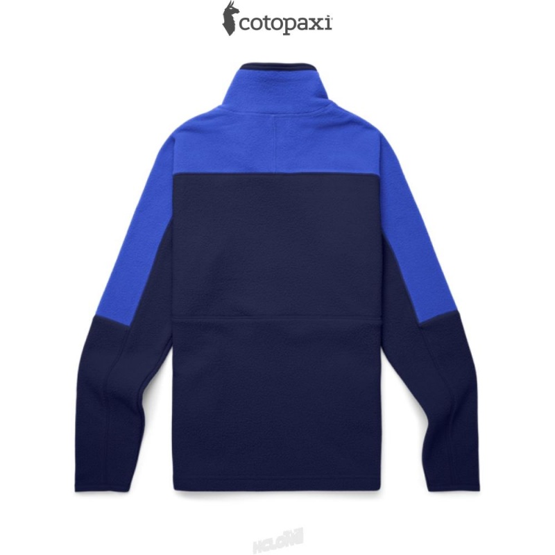 Cotopaxi Abrazo Half-Zip Fleece Jacket Blue Violet/Maritime | BW59-O7-LM