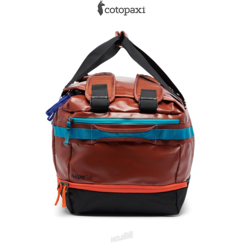 Cotopaxi Allpa 50L Duffel Bag Rust | HY31-C7-XA