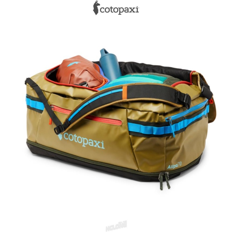 Cotopaxi Allpa 70L Duffel Bag Oak | UO17-L0-NG