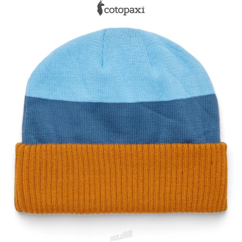 Cotopaxi Alto Beanie Amber/Drizzle | MX36-Q5-HL