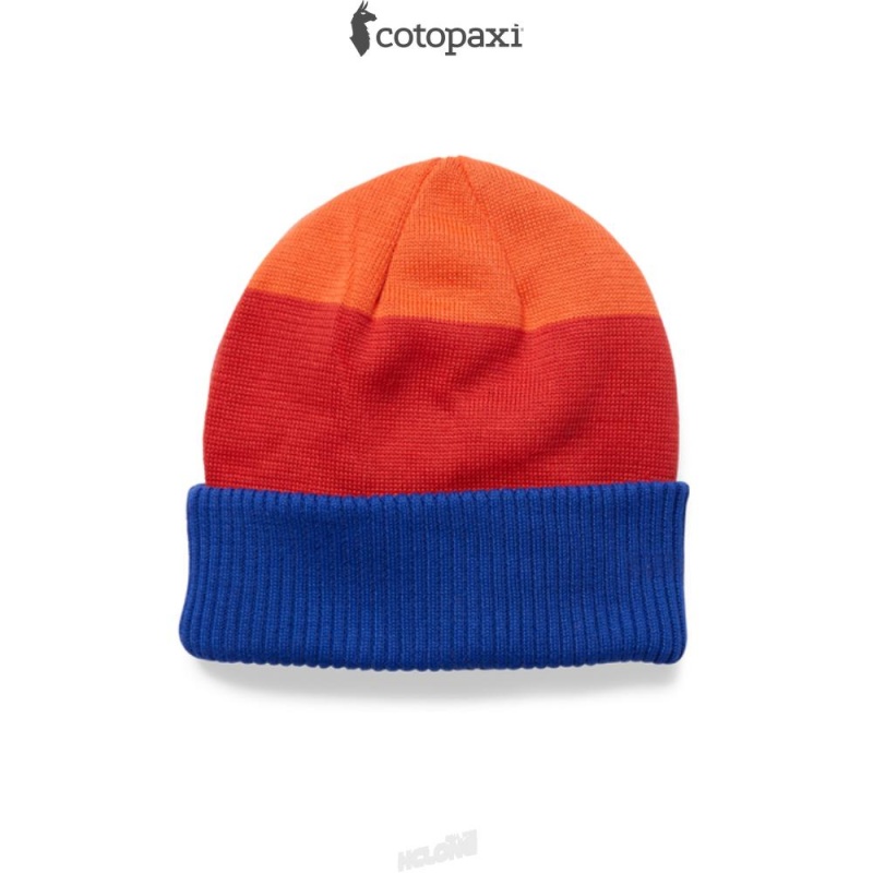 Cotopaxi Alto Beanie Blue Violet/Canyon | TS91-G3-CN