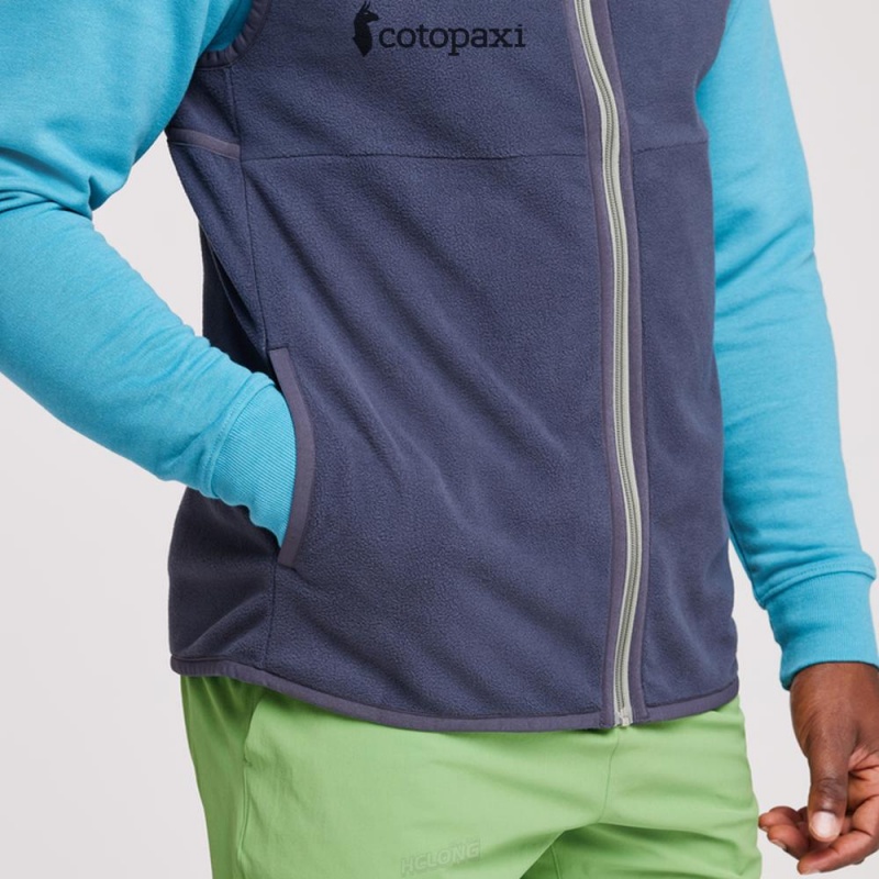 Cotopaxi Amado Fleece Vest Graphite | AZ82-O1-SE