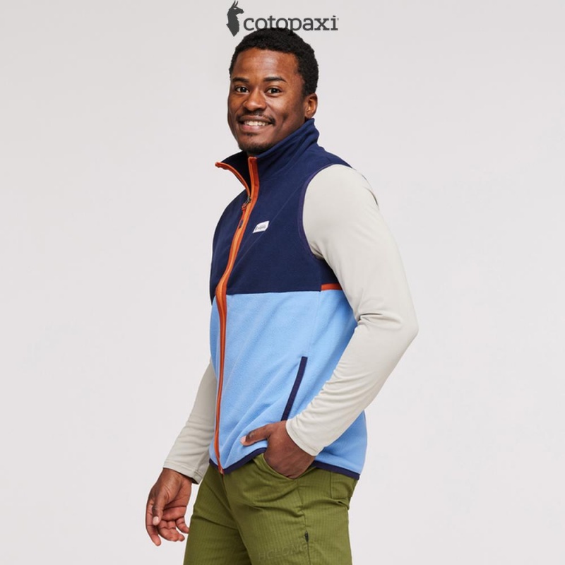 Cotopaxi Amado Fleece Vest Maritime/Lupine | RX07-H7-VS