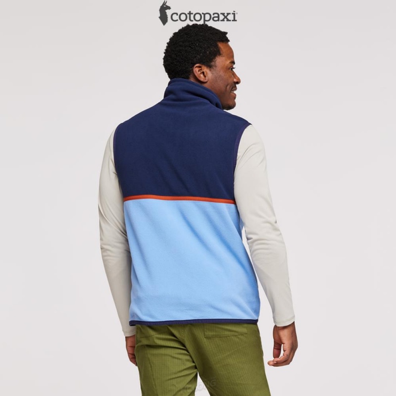 Cotopaxi Amado Fleece Vest Maritime/Lupine | RX07-H7-VS