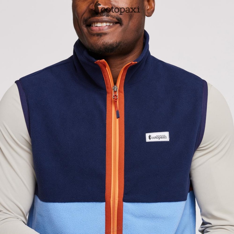 Cotopaxi Amado Fleece Vest Maritime/Lupine | RX07-H7-VS