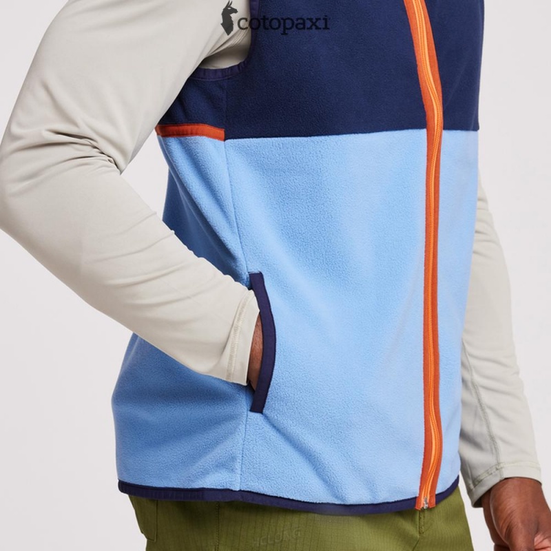 Cotopaxi Amado Fleece Vest Maritime/Lupine | RX07-H7-VS