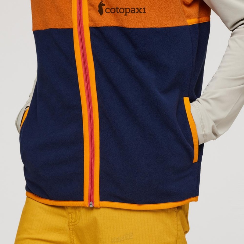 Cotopaxi Amado Fleece Vest Mezcal/Maritime | ZE70-R7-XK