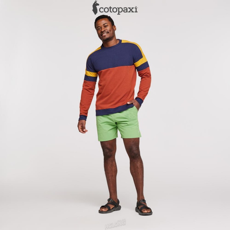 Cotopaxi Bandera Sweatshirt Maritime/Spice | BA07-R9-SE