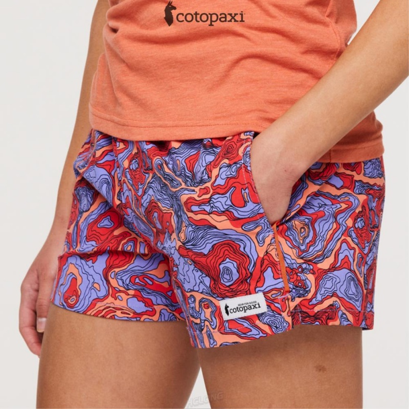 Cotopaxi Brinco Short - Print Amethyst/Canyon | QG21-C9-VP