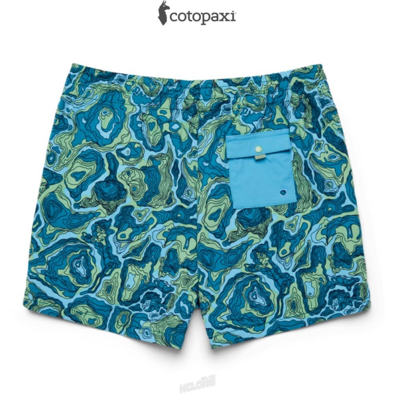 Cotopaxi Brinco Short - Print Gulf/Kelp | XU57-G5-UD