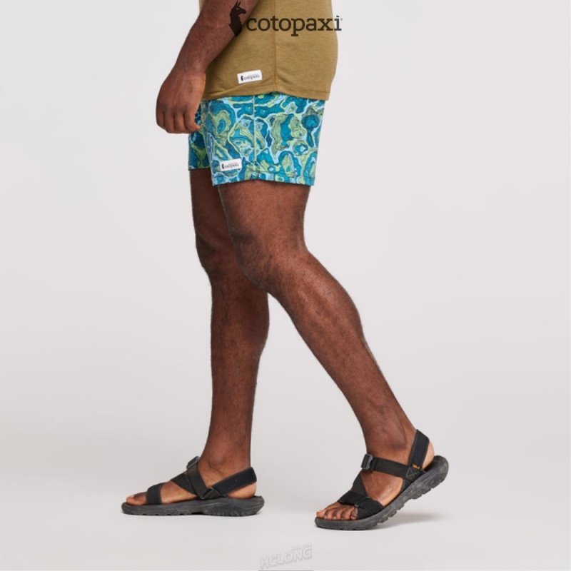 Cotopaxi Brinco Short - Print Gulf/Kelp | YD46-C5-RJ