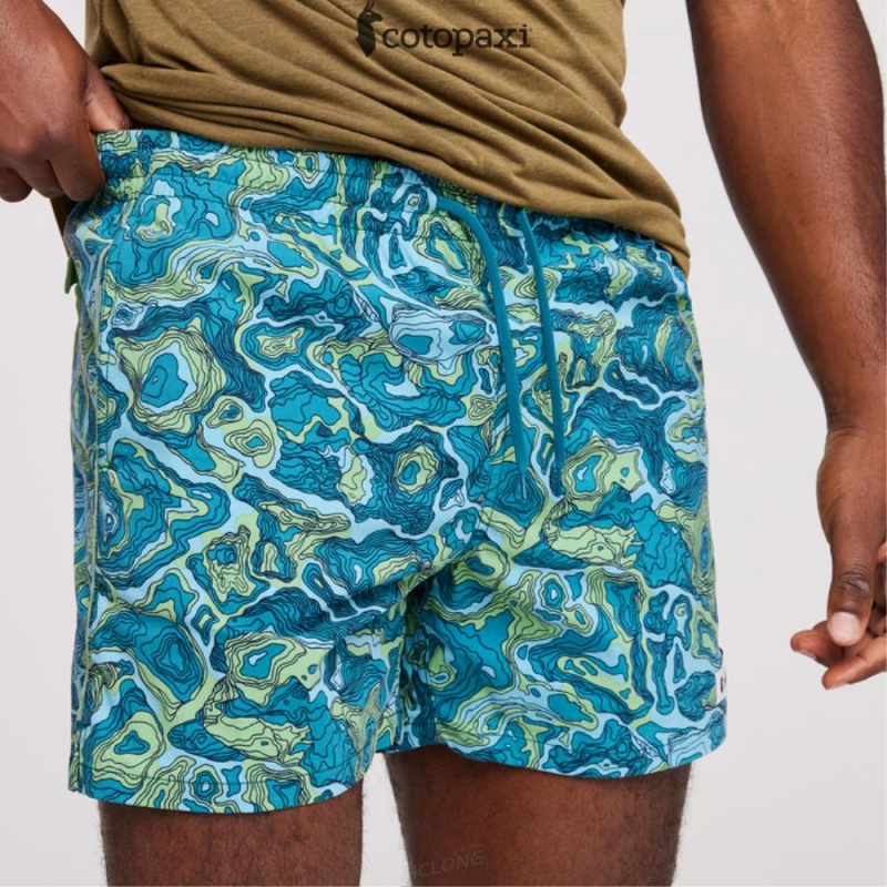 Cotopaxi Brinco Short - Print Gulf/Kelp | YD46-C5-RJ