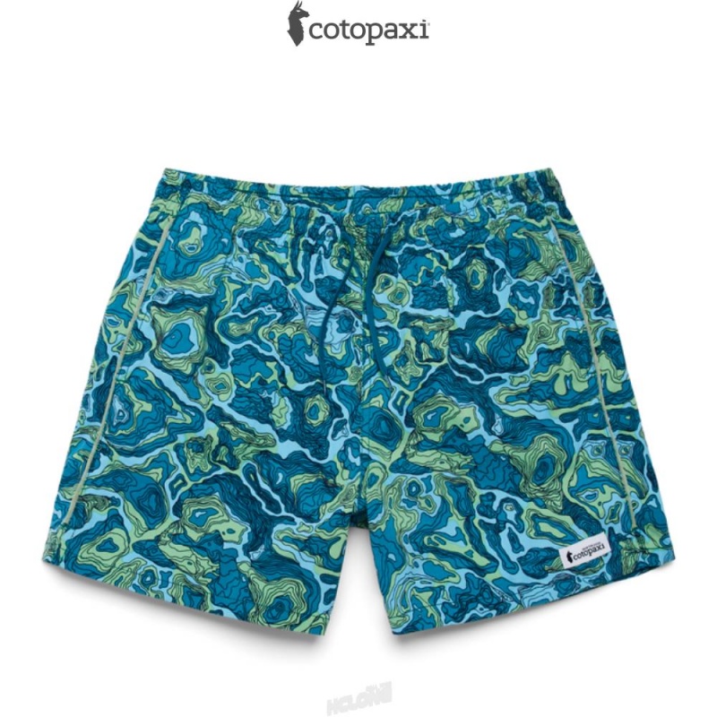 Cotopaxi Brinco Short - Print Gulf/Kelp | YD46-C5-RJ