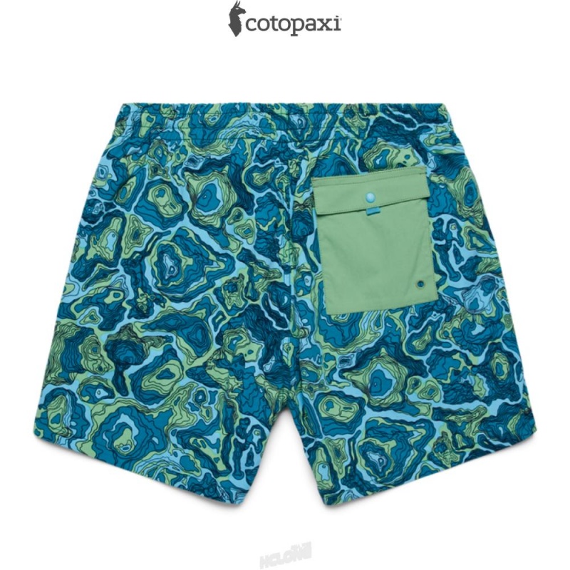 Cotopaxi Brinco Short - Print Gulf/Kelp | YD46-C5-RJ