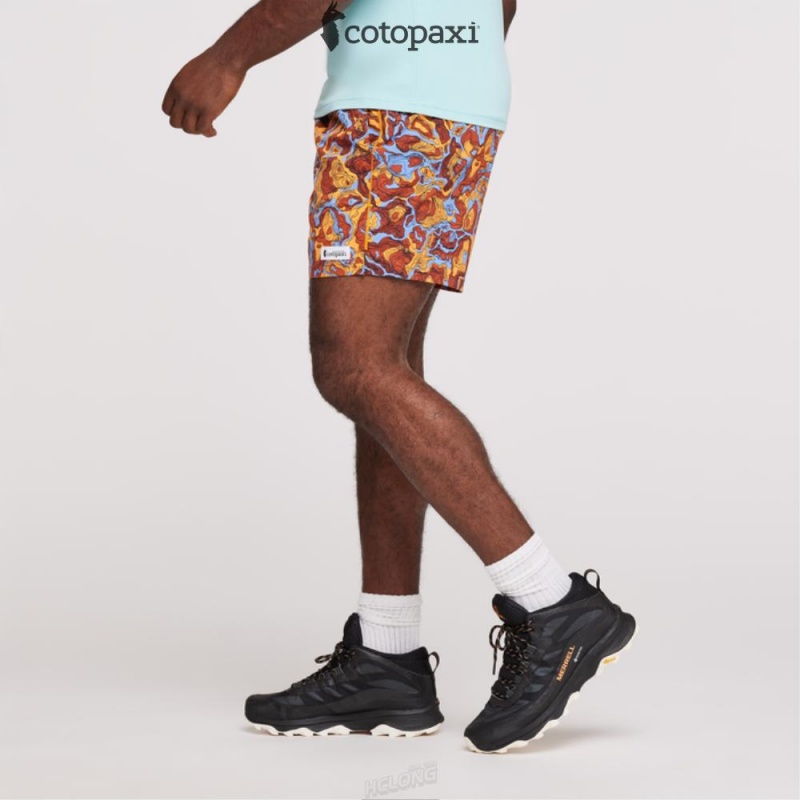 Cotopaxi Brinco Short - Print Spice/Flame | HO78-F9-OE