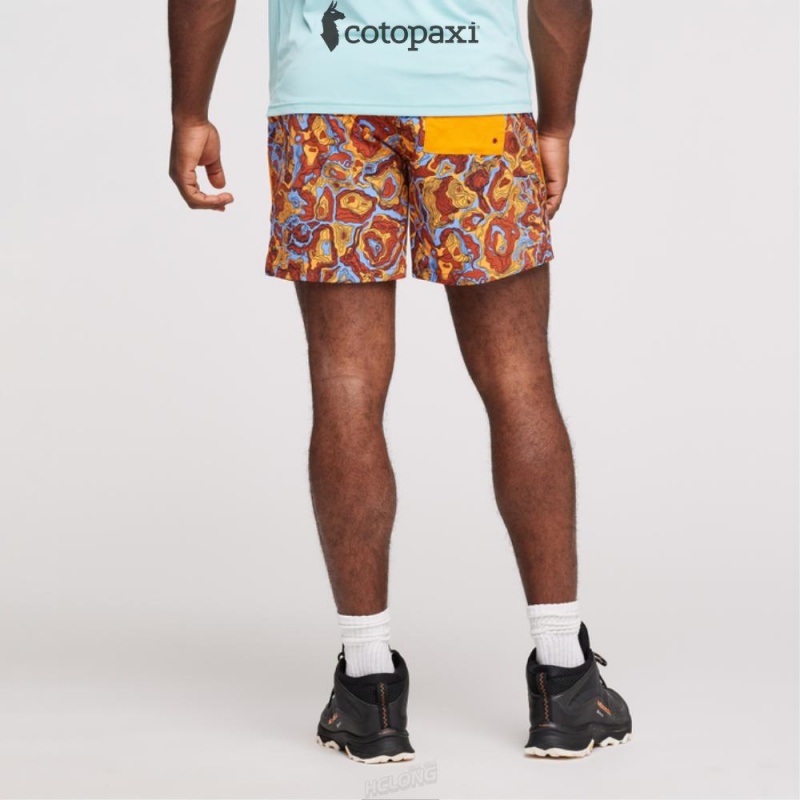 Cotopaxi Brinco Short - Print Spice/Flame | HO78-F9-OE