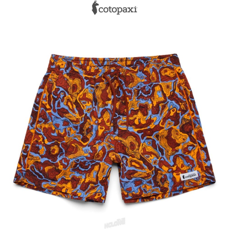 Cotopaxi Brinco Short - Print Spice/Flame | HO78-F9-OE