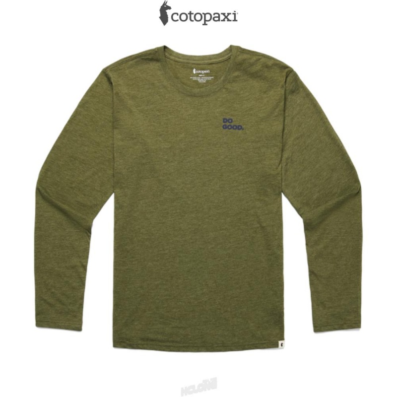 Cotopaxi Cactus Life Long-Sleeve T-Shirt Pine | WB79-I3-LH