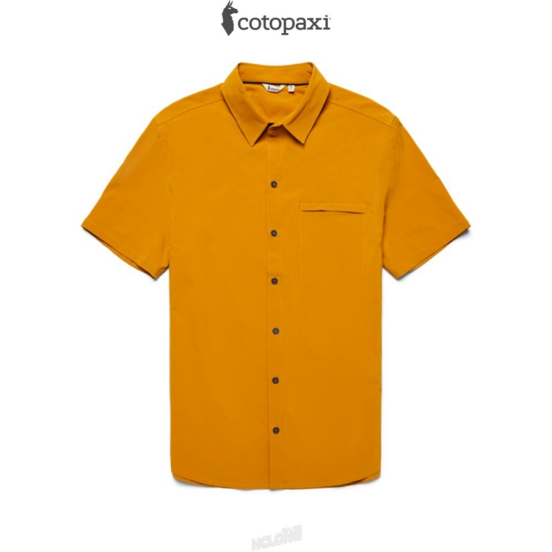 Cotopaxi Cambio Button Up Shirt Amber | OK07-A7-DP