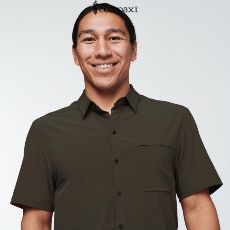 Cotopaxi Cambio Button Up Shirt Iron | JG00-N1-UL