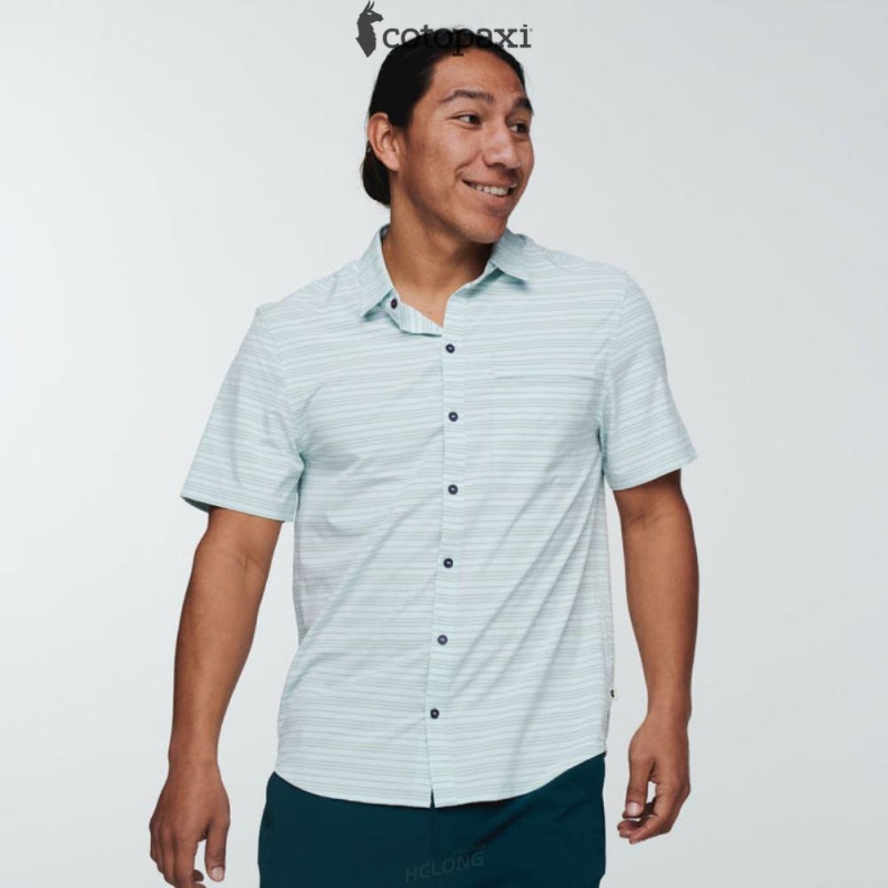 Cotopaxi Cambio Button Up - Printed Ice Stripe | CA40-C1-EQ