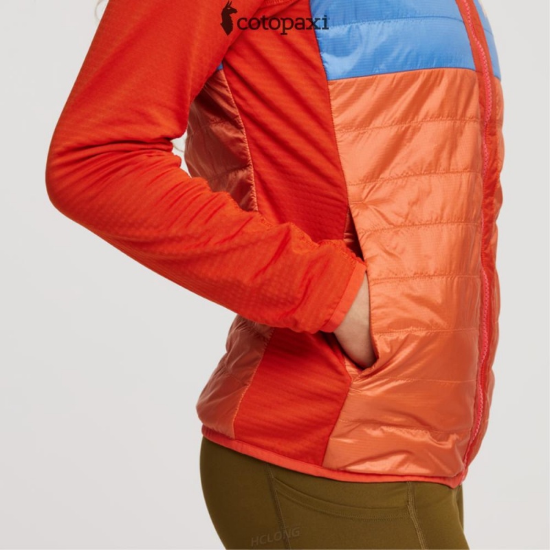 Cotopaxi Capa Hybrid Insulated Hooded Jacket Canyon/Nectar | FE06-I2-XN