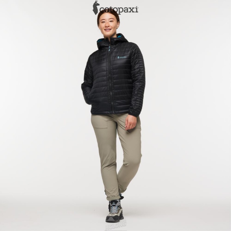 Cotopaxi Capa Insulated Hooded Jacket Black | IN80-C3-RA