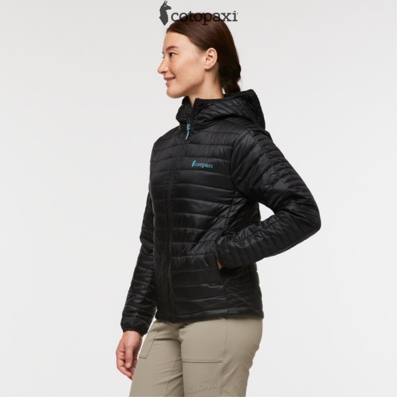 Cotopaxi Capa Insulated Hooded Jacket Black | IN80-C3-RA