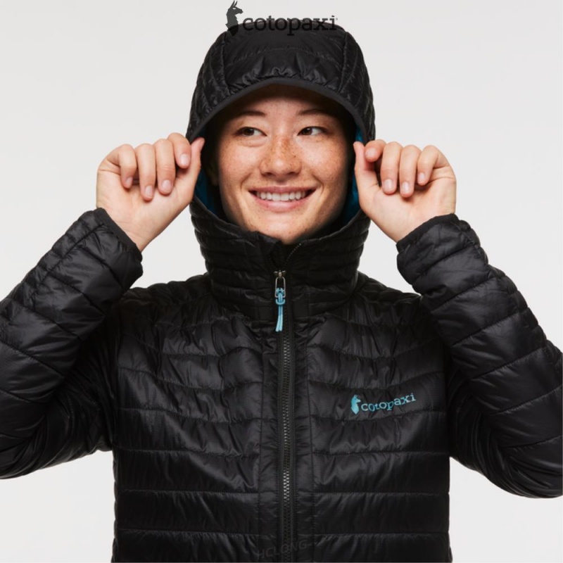 Cotopaxi Capa Insulated Hooded Jacket Black | IN80-C3-RA