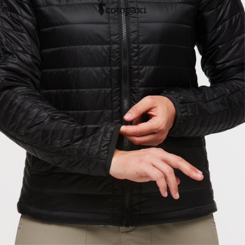 Cotopaxi Capa Insulated Hooded Jacket Black | IN80-C3-RA