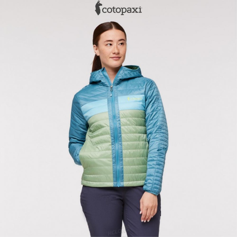 Cotopaxi Capa Insulated Hooded Jacket Drizzle/Aspen | IM71-B7-OE