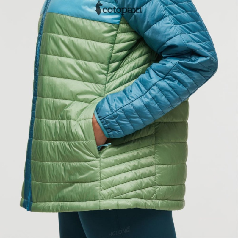 Cotopaxi Capa Insulated Hooded Jacket Drizzle/Aspen | IM71-B7-OE