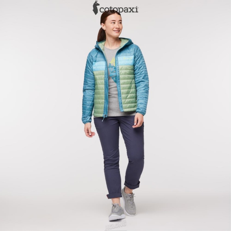 Cotopaxi Capa Insulated Hooded Jacket Drizzle/Aspen | VG77-U6-PD