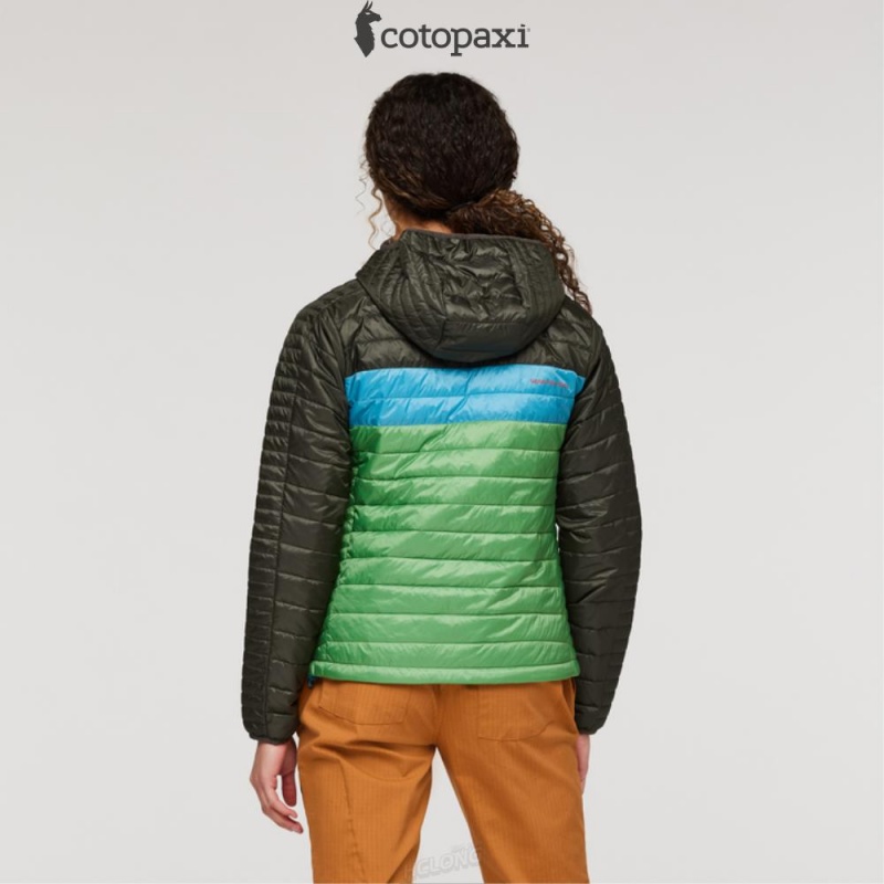 Cotopaxi Capa Insulated Hooded Jacket Iron/Kelp | PW90-C5-SM