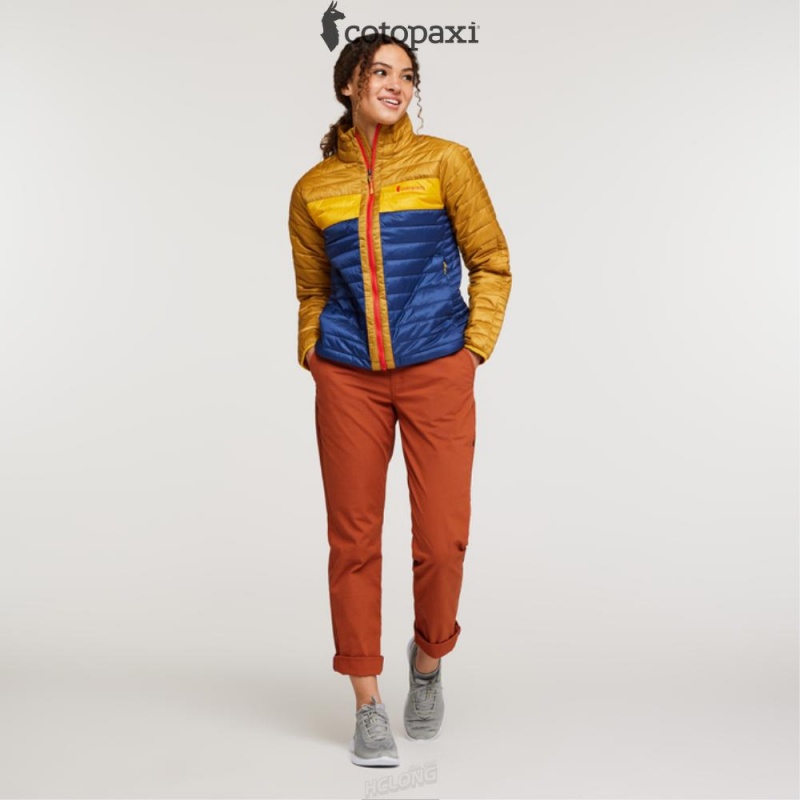 Cotopaxi Capa Insulated Jacket Amber/Maritime | JU18-D2-WY