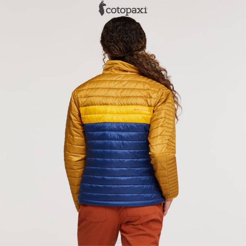 Cotopaxi Capa Insulated Jacket Amber/Maritime | JU18-D2-WY