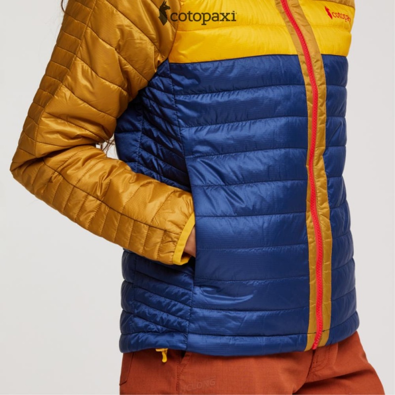 Cotopaxi Capa Insulated Jacket Amber/Maritime | JU18-D2-WY