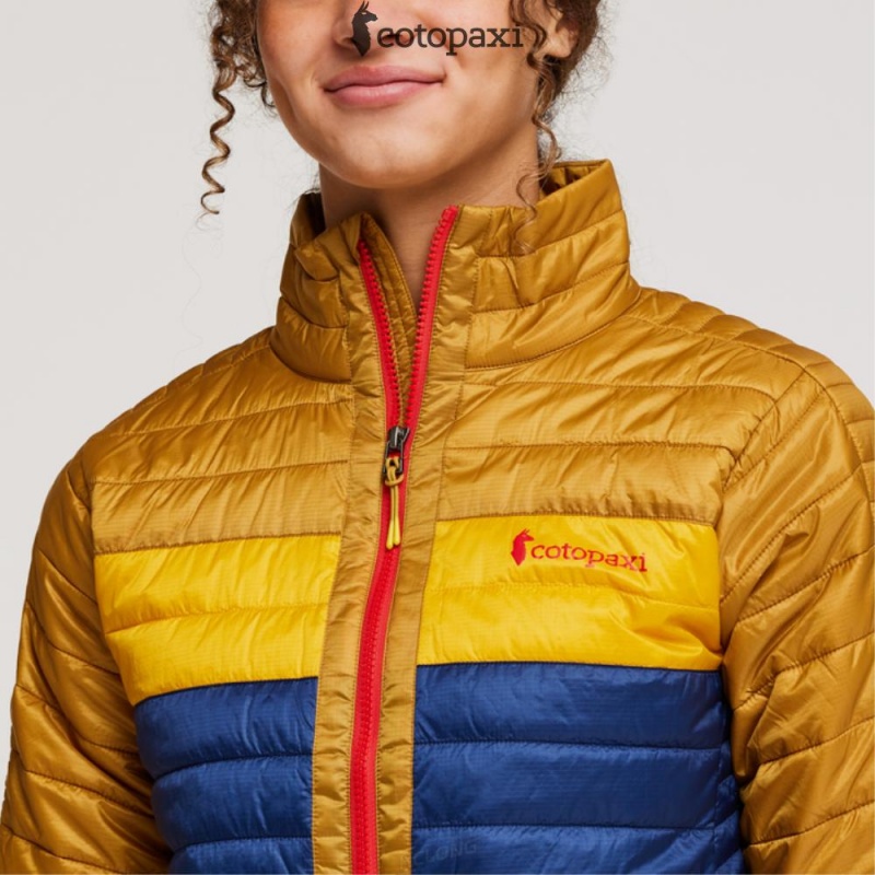 Cotopaxi Capa Insulated Jacket Amber/Maritime | QZ90-F6-KB