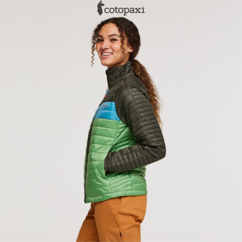 Cotopaxi Capa Insulated Jacket Iron/Kelp | DH06-N5-QG