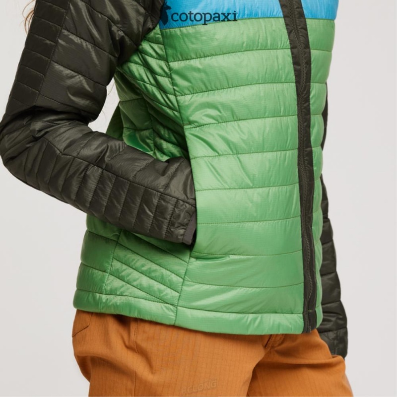 Cotopaxi Capa Insulated Jacket Iron/Kelp | DH06-N5-QG