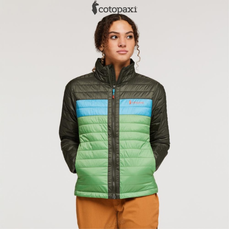 Cotopaxi Capa Insulated Jacket Iron/Kelp | DH06-N5-QG