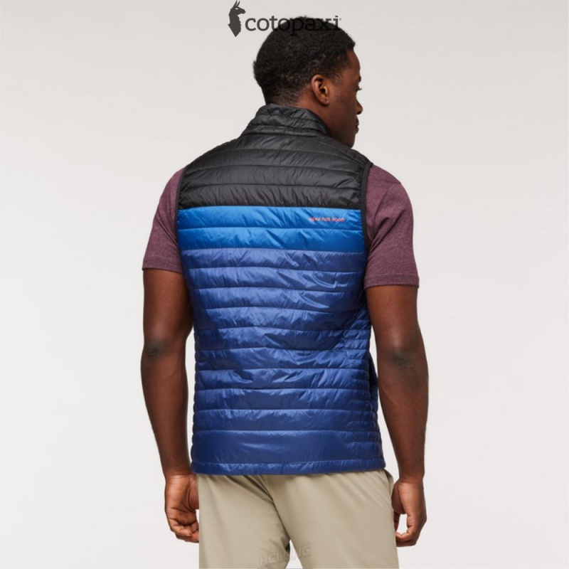 Cotopaxi Capa Insulated Vest Black/Maritime | DX38-V1-FW