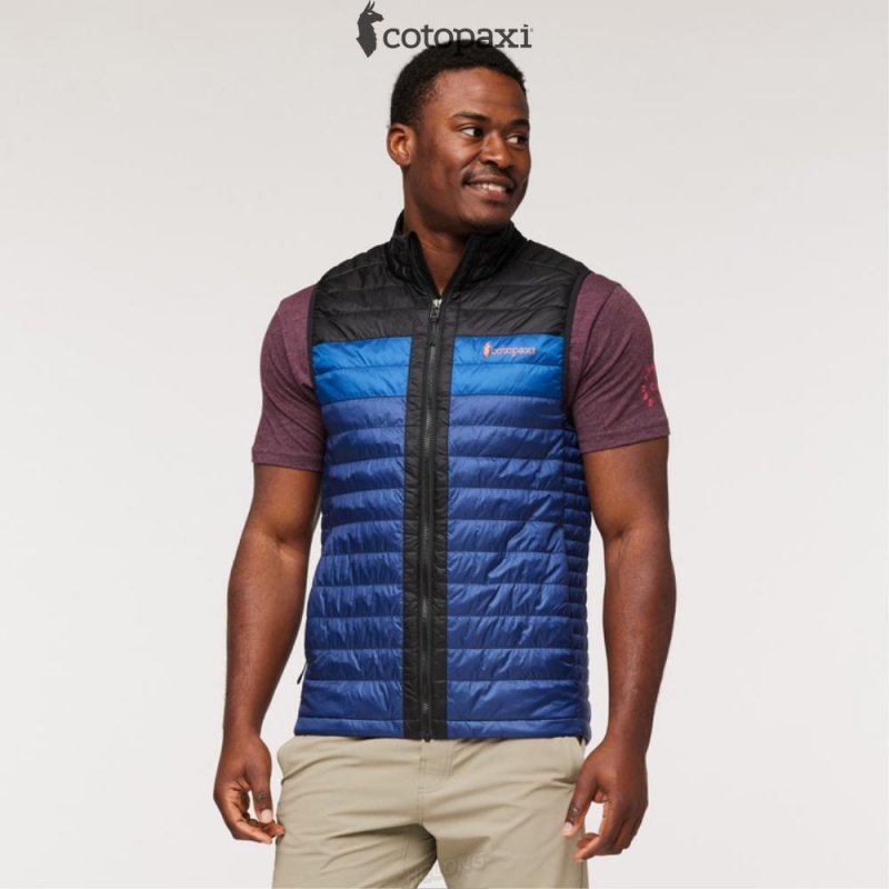 Cotopaxi Capa Insulated Vest Black/Maritime | DX38-V1-FW