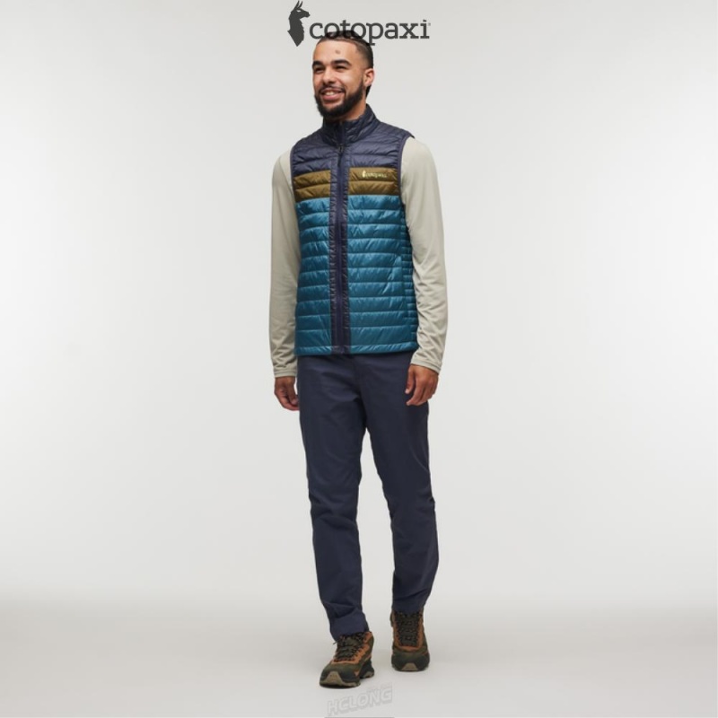 Cotopaxi Capa Insulated Vest Graphite/Blue Spruce | VX10-N9-CM