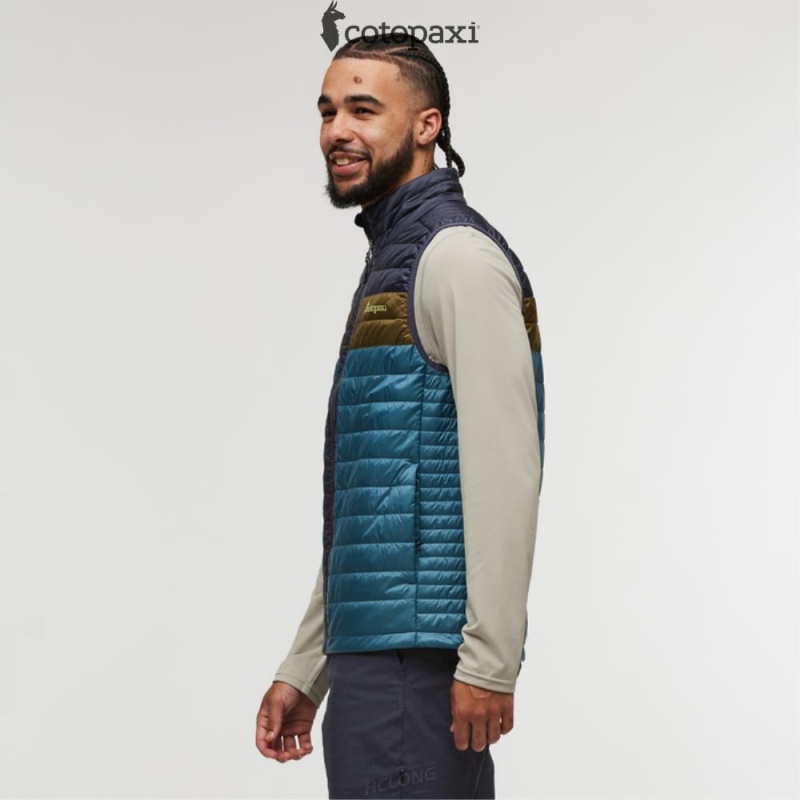 Cotopaxi Capa Insulated Vest Graphite/Blue Spruce | VX10-N9-CM