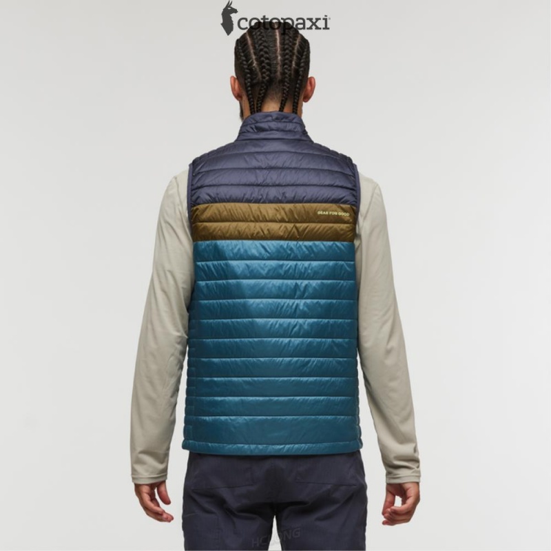 Cotopaxi Capa Insulated Vest Graphite/Blue Spruce | VX10-N9-CM