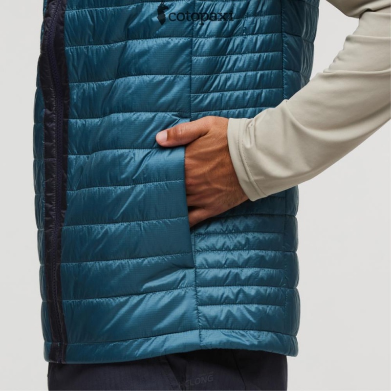 Cotopaxi Capa Insulated Vest Graphite/Blue Spruce | VX10-N9-CM