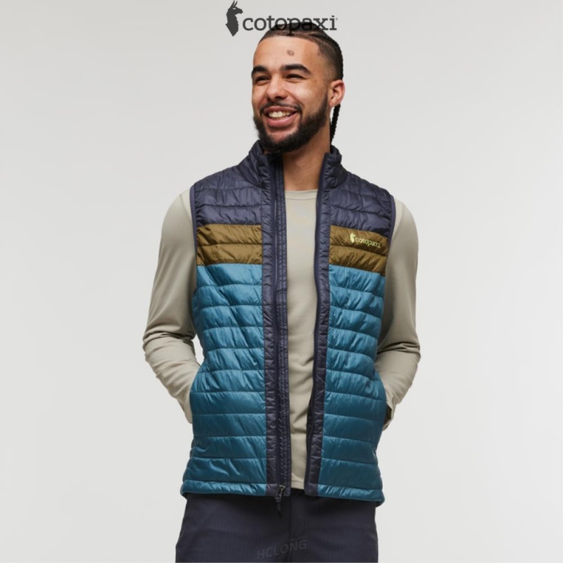 Cotopaxi Capa Insulated Vest Graphite/Blue Spruce | VX10-N9-CM