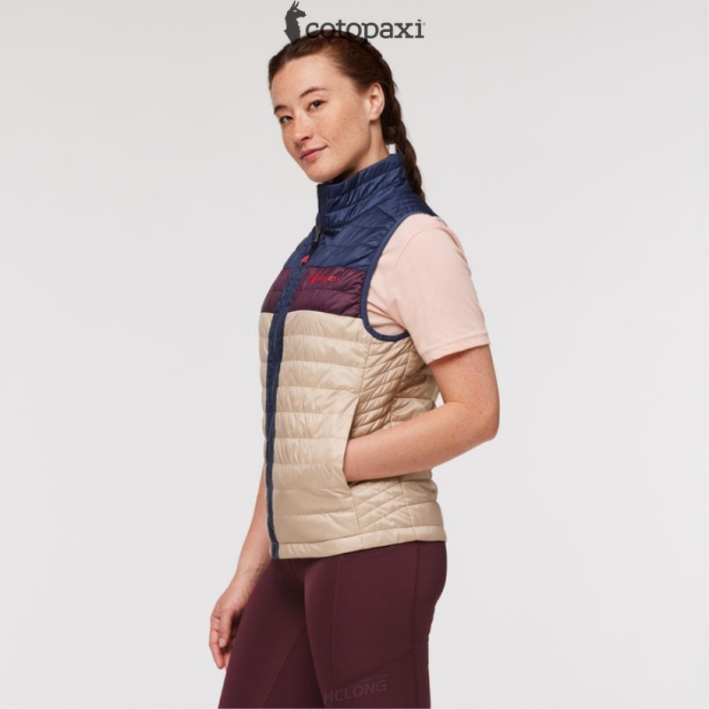 Cotopaxi Capa Insulated Vest Ink/Oatmeal | PU47-P8-RK