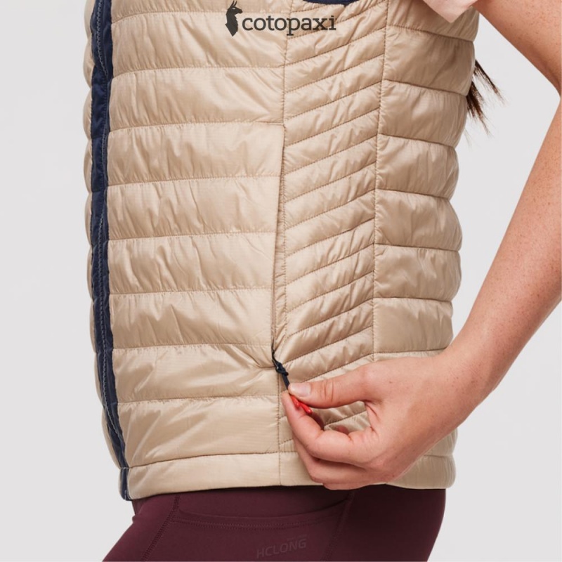 Cotopaxi Capa Insulated Vest Ink/Oatmeal | PU47-P8-RK